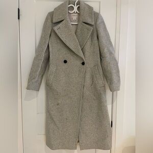 Club Monaco - Heather Grey Coat (size: S)